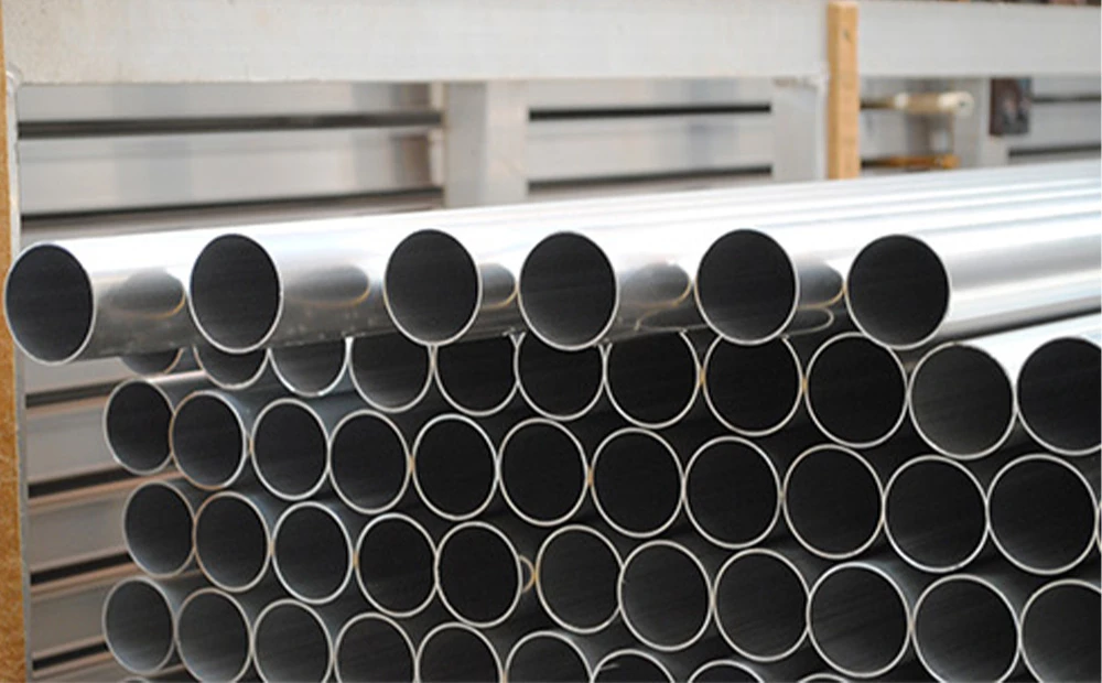 product-1-1 Extruded Aluminium Profile Tube Pipe With Oval Trigle Square Round Shape Manufacturer Price10